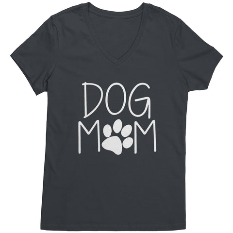 Image of Dog Mom District Womens V-Neck