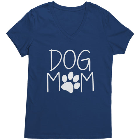 Image of Dog Mom District Womens V-Neck