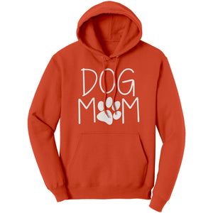 Dog Mom Hoodie Gold and Orange