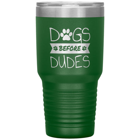 Image of Dogs Before Dudes Polar Camel Tumblers