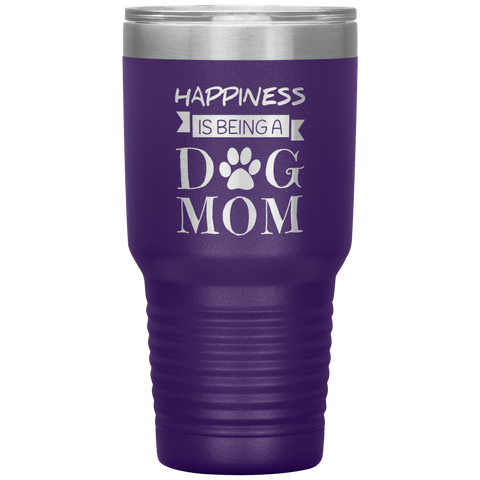 Image of Happiness_Is_Being_A_Dog_mom_Tumbler_30oz_Tumbler_Purple_Mockup.png
