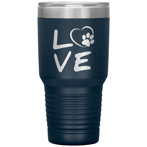 Image of Love Paw Polar Camel Tumbler 30oz