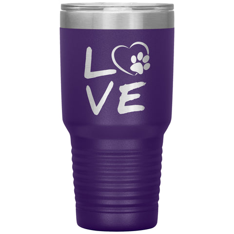 Image of Love Paw Polar Camel Tumbler 30oz