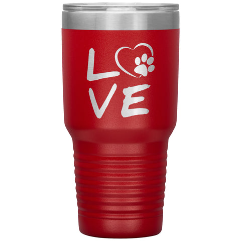 Image of Love Paw Polar Camel Tumbler 30oz