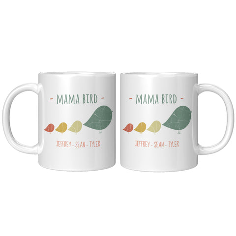 Image of Mama Bird Mug Jeffrey Sean Tyler