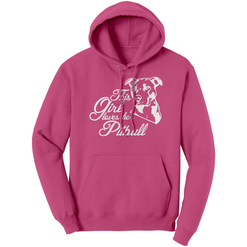 Image of This Girl Loves Her Pitbull Hoodie