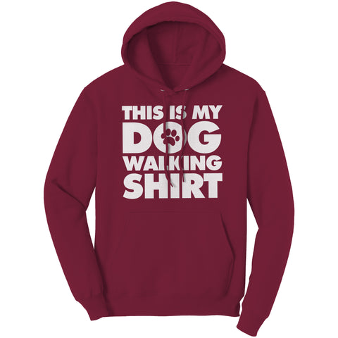 Image of This Is My Dog Walking Shirt Hoodie