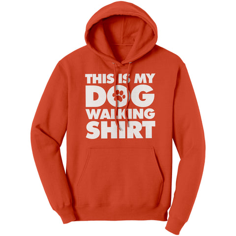Image of This Is My Dog Walking Shirt Hoodie