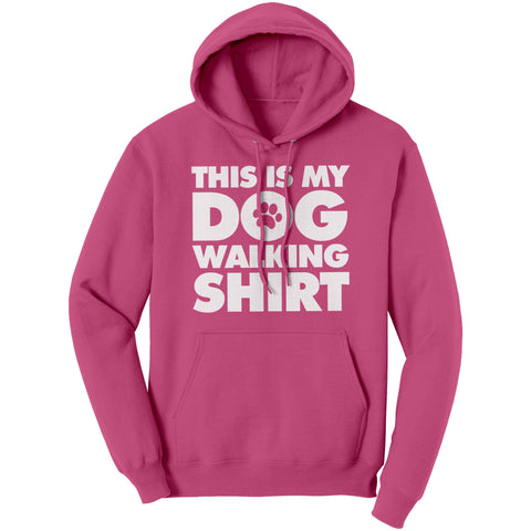 Image of This Is My Dog Walking Shirt Hoodie