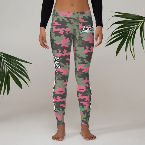 Image of Love Hunting Pink Camo Leggings