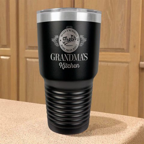 Image of Personalized Stainless Steel Tumbler Meals & Memories