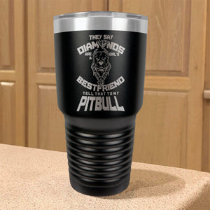 My Best friend Is Waiting At Home Stainless Steel Tumbler