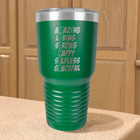 Image of Mother Words Stainless Steel Tumbler