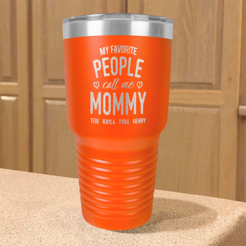 Image of Favorite People Personalized Stainless Steel Tumbler