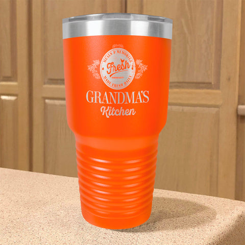 Image of Personalized Stainless Steel Tumbler Meals & Memories