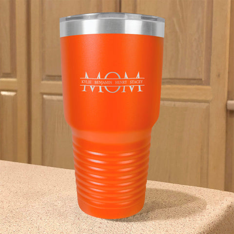 Image of Mom Personalized Stainless Steel Tumbler