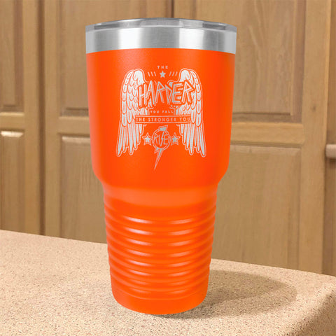 Image of Stainless Steel Tumbler The Harder You Fall The Stronger you Rise