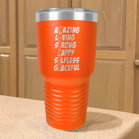 Image of Mother Words Stainless Steel Tumbler