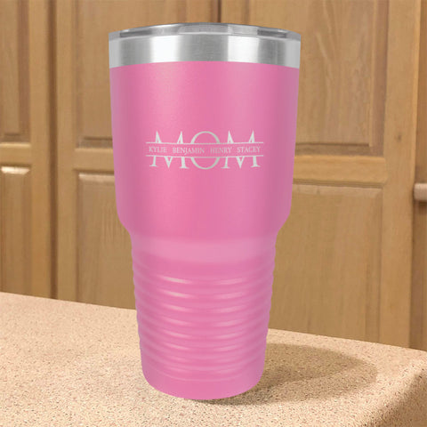 Image of Mom Personalized Stainless Steel Tumbler