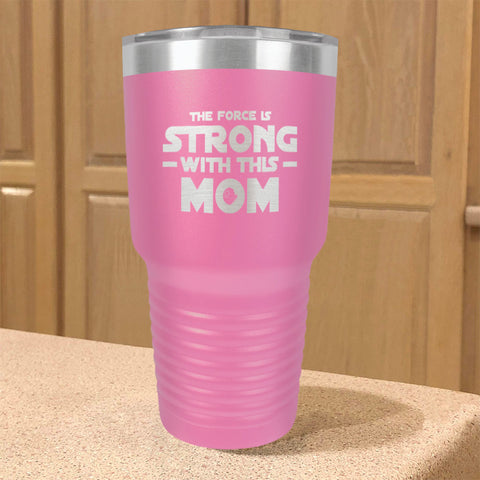 Image of Force Is Strong Stainless Steel Tumbler