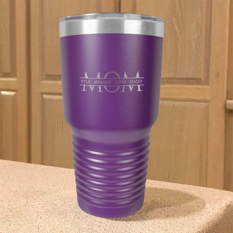 Image of Mom Personalized Stainless Steel Tumbler