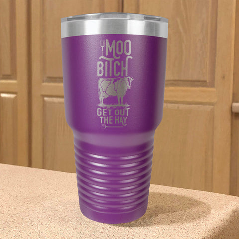 Image of Moo Bitch Stainless Steel Tumbler