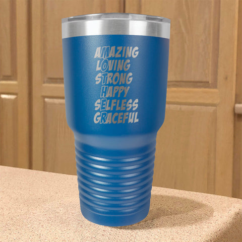 Image of Mother Words Stainless Steel Tumbler