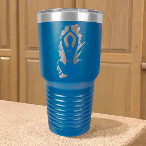 Image of Yoga Inhale Exhale Stainless Steel Tumbler