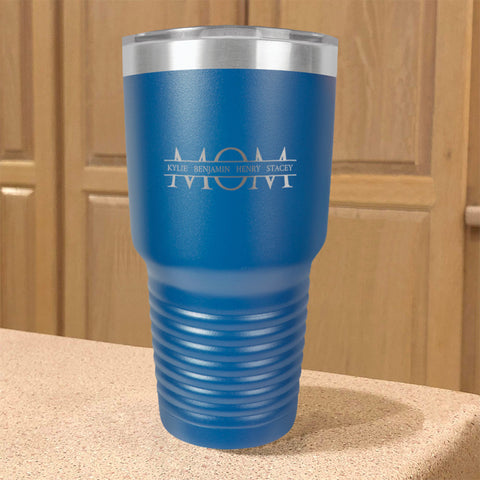 Image of Mom Personalized Stainless Steel Tumbler