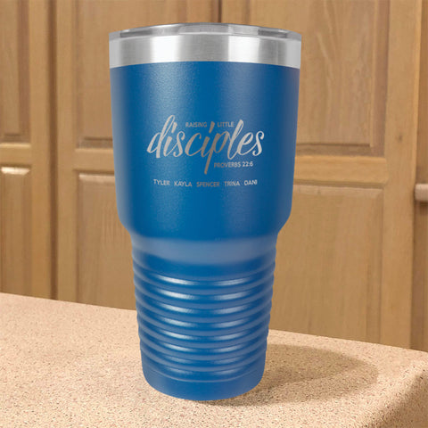 Image of Raising Disciples Personalized Stainless Steel Tumbler