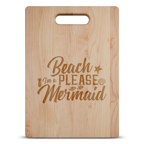 Image of Beach Please Cutting Board