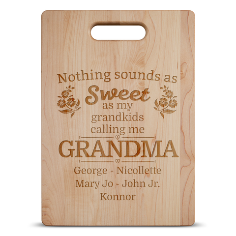 Image of Nothing Sounds As Sweet Cutting Board