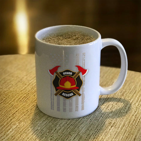 Image of Ceramic Coffee Mug Honor Rescue
