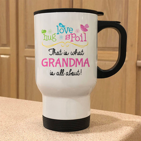 Image of Metal Coffee and Tea Travel Love Hug Spoil