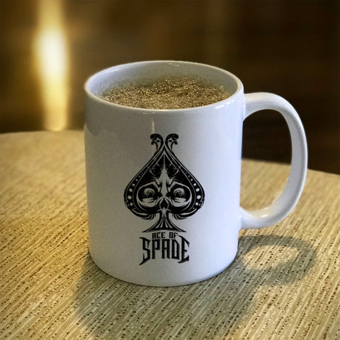 Image of Ceramic Coffee Mug Ace Of Spade
