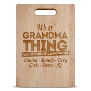 It's A Grandma Thing Personalized Cutting Board