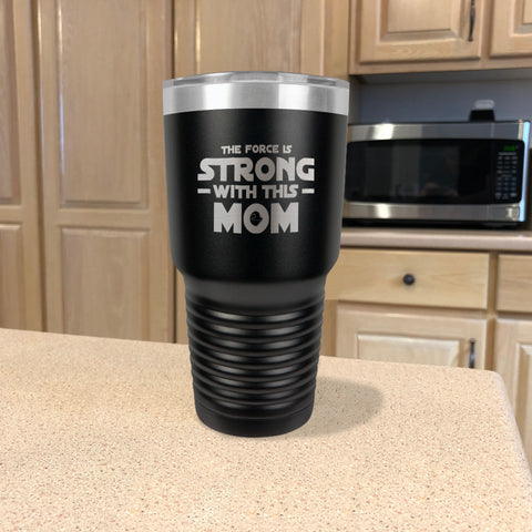 Image of Force Is Strong Stainless Steel Tumbler
