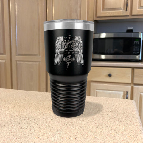 Image of Stainless Steel Tumbler The Harder You Fall The Stronger you Rise