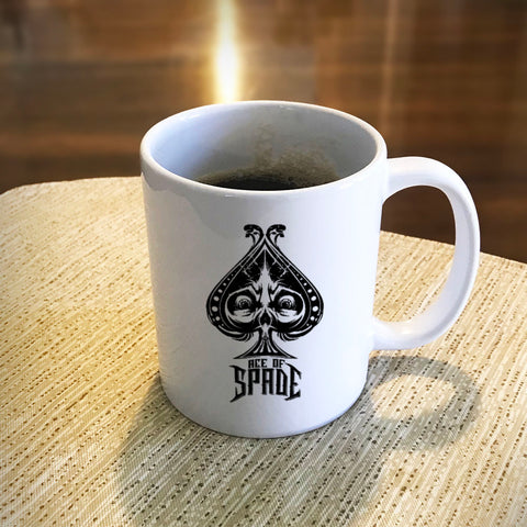 Image of Ceramic Coffee Mug Ace Of Spade