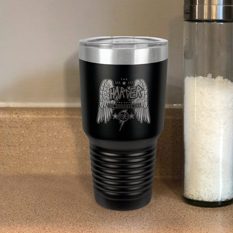 Image of Stainless Steel Tumbler The Harder You Fall The Stronger you Rise