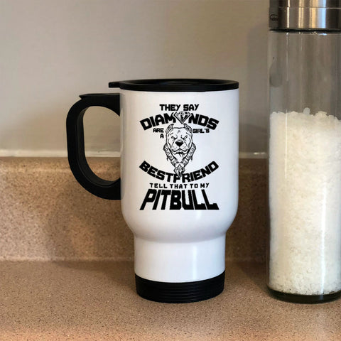Image of Metal Coffee and Tea Travel Mug Best friend