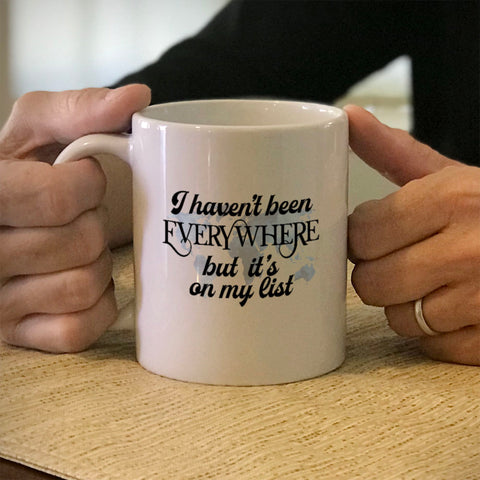 Image of Been Everywhere Ceramic Coffee Mug