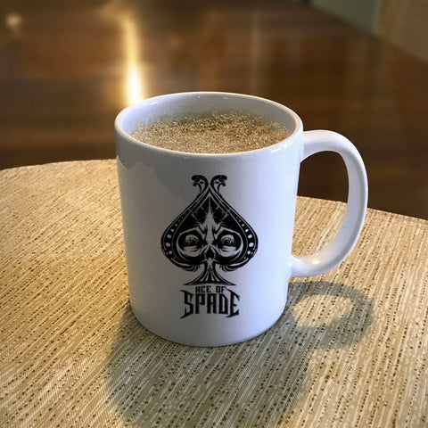 Image of Ceramic Coffee Mug Ace Of Spade