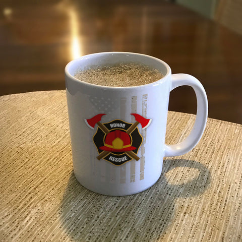 Image of Ceramic Coffee Mug Honor Rescue