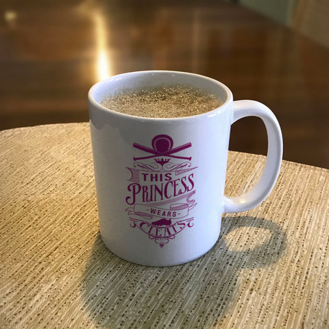 Image of Ceramic Coffee Mug This Princess Wears Cleats