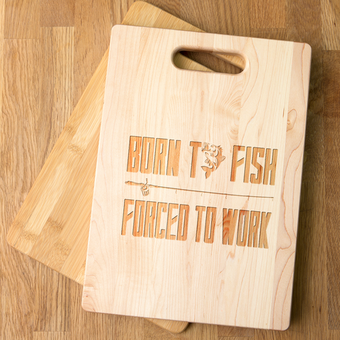 Image of Born To Fish Cutting Board
