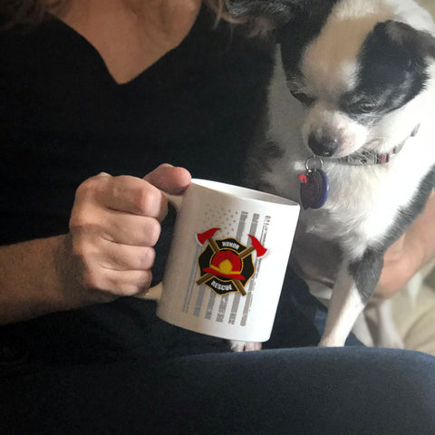 Image of Ceramic Coffee Mug Honor Rescue