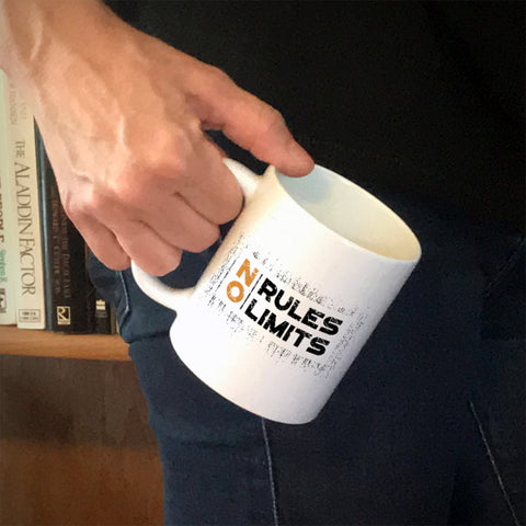 Image of Ceramic Coffee Mug No Rules No Limits