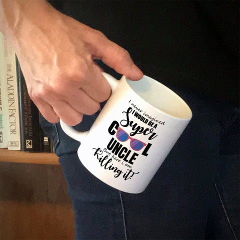 Image of Personalized Ceramic Coffee Mug A Super Cool Person