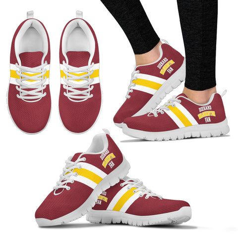 Image of Diehard Washington Fan Sports Running Shoes White